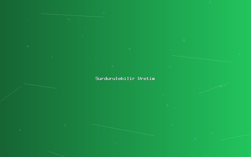 Sürdürülebilir Plastik Üretim Yöntemleri